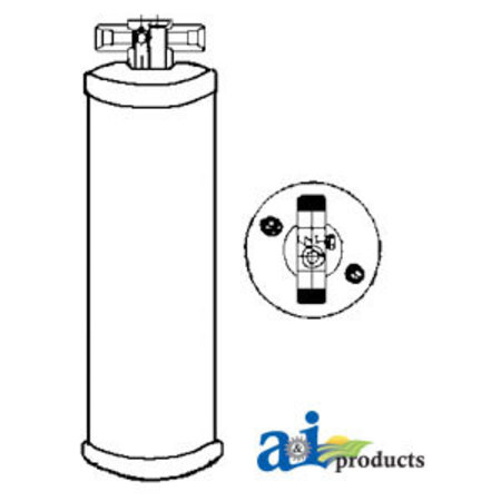 A & I PRODUCTS R12/ R134a Filter Drier 3" x10" x4" A-804-1960